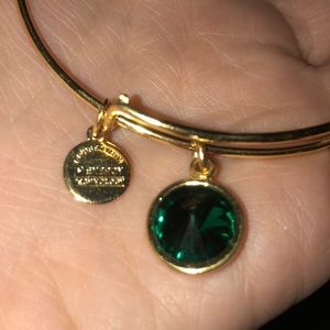 May emerald birthstone Alex and Ani
